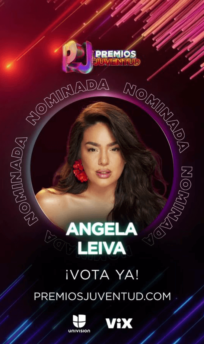 ÁNGELA LEIVA RECIBE NOMINACIÓN A PREMIOS JUVENTUD 2026