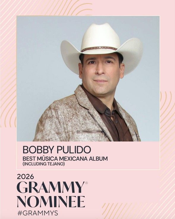 BOBBY PULIDO SAYS FAREWELL IN GRAND STYLE WITH A 2026 AMERICAN GRAMMY NOMINATION