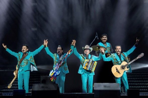 LOS TIGRES DEL NORTE ROAR WITH POWER DURING TWO SOLD-OUT SHOWS AT THE PALACIO DE LOS DEPORTES